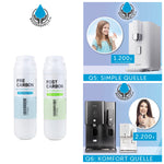 Lade das Bild in den Galerie-Viewer, AT Filtersatz mit 30% Sonderrabatt 🤝 Vor &  Nachfilter | Pre Carbon, Post Carbon für Simple Quelle / Aqua Tidy (GWP-43C6500M)