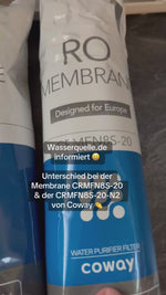 Laden und Abspielen von Videos im Galerie-Viewer, Coway RO-Membranfilter CRMFN8S-20-N2 "  mit 30% Sonderrabatt 🤝 CHP-6310L , CHP-6330L, P-6320L usw