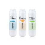 Lade das Bild in den Galerie-Viewer, AT Filtersatz & Membrane mit 30% Sonderrabatt 🤝 Vor & Nachfilter | Pre Carbon, Post Carbon & AT RO-Membran 80 GPD für Komfort Quelle ( Omni ) & Simple Quelle ( Tidy ) Sanita Wasserquelle