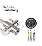 Lade das Bild in den Galerie-Viewer, 3 Wege Wasserhahn Slim Line mit 50% Rabatt dank Black Weeks Sale 2025 🤩