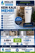 Lade das Bild in den Galerie-Viewer, Mollis Wasserquelle Wasserenthärtungsanlage 25 mit bis zu 50% Rabatt
