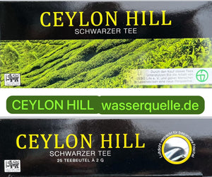 CEYLON HILL - Schwarzer Tee Sri Lankás von GFH Support GmbH & ZESO Life e.V