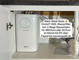 Coway Circle P-160L Wasserquelle💧 mit 50% Rabatt + 3 Wege Wasserhahn Premium im Wert von 240 Euro gratis dazu 🤝