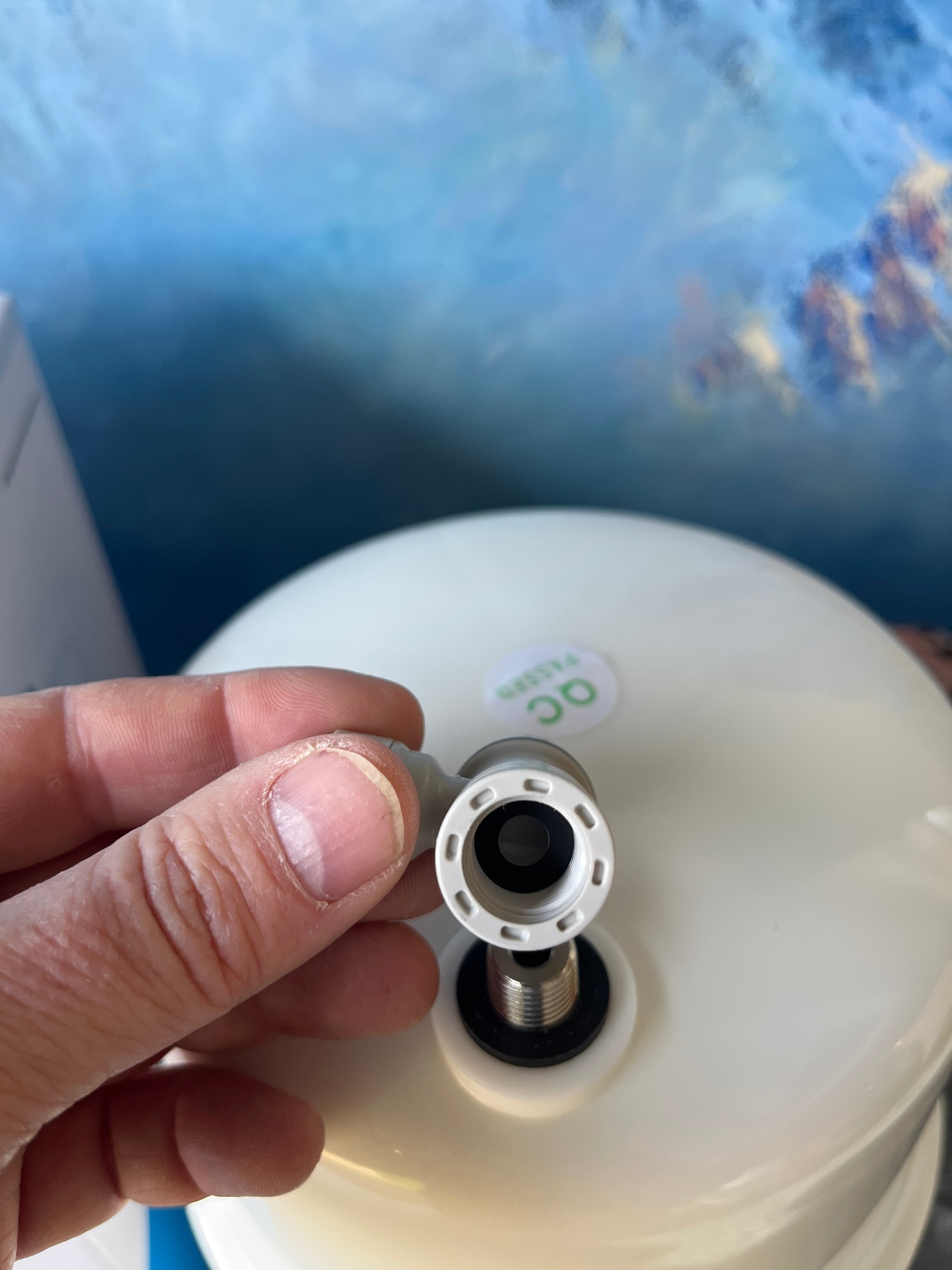 Tankventil Tank-Absperrhahn mit 50% Sonderrabatt 🤝 für Umkehrosmose Wassertanks Wasserfilter für  1/4 Zoll Schlauch