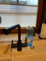 Lade das Bild in den Galerie-Viewer, 3 Wege Wasserhahn Slim Line Schwarz mit 30% Sonderrabatt 🤝
