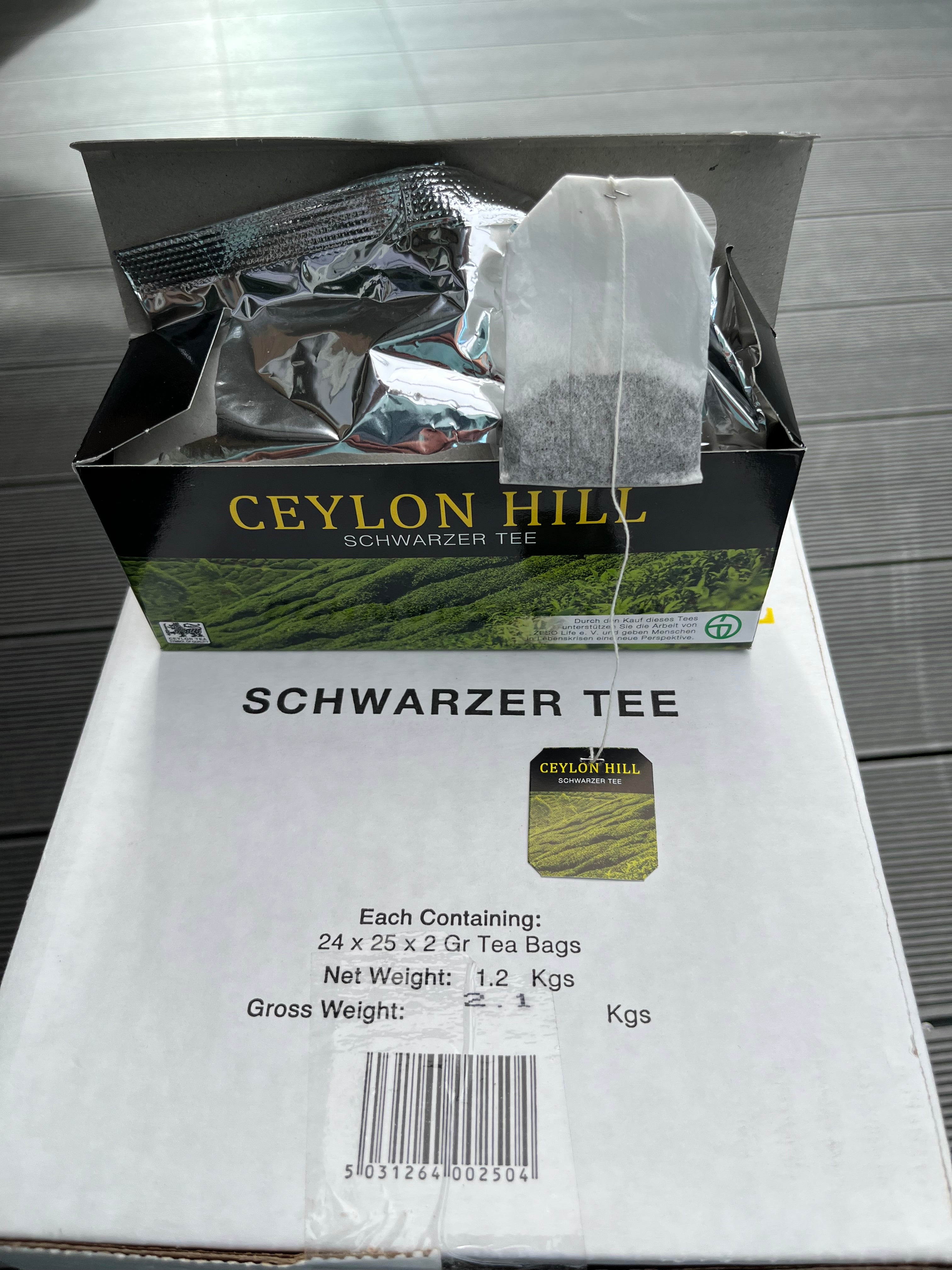 CEYLON HILL - Schwarzer Tee Sri Lankás von GFH Support GmbH & ZESO Life e.V