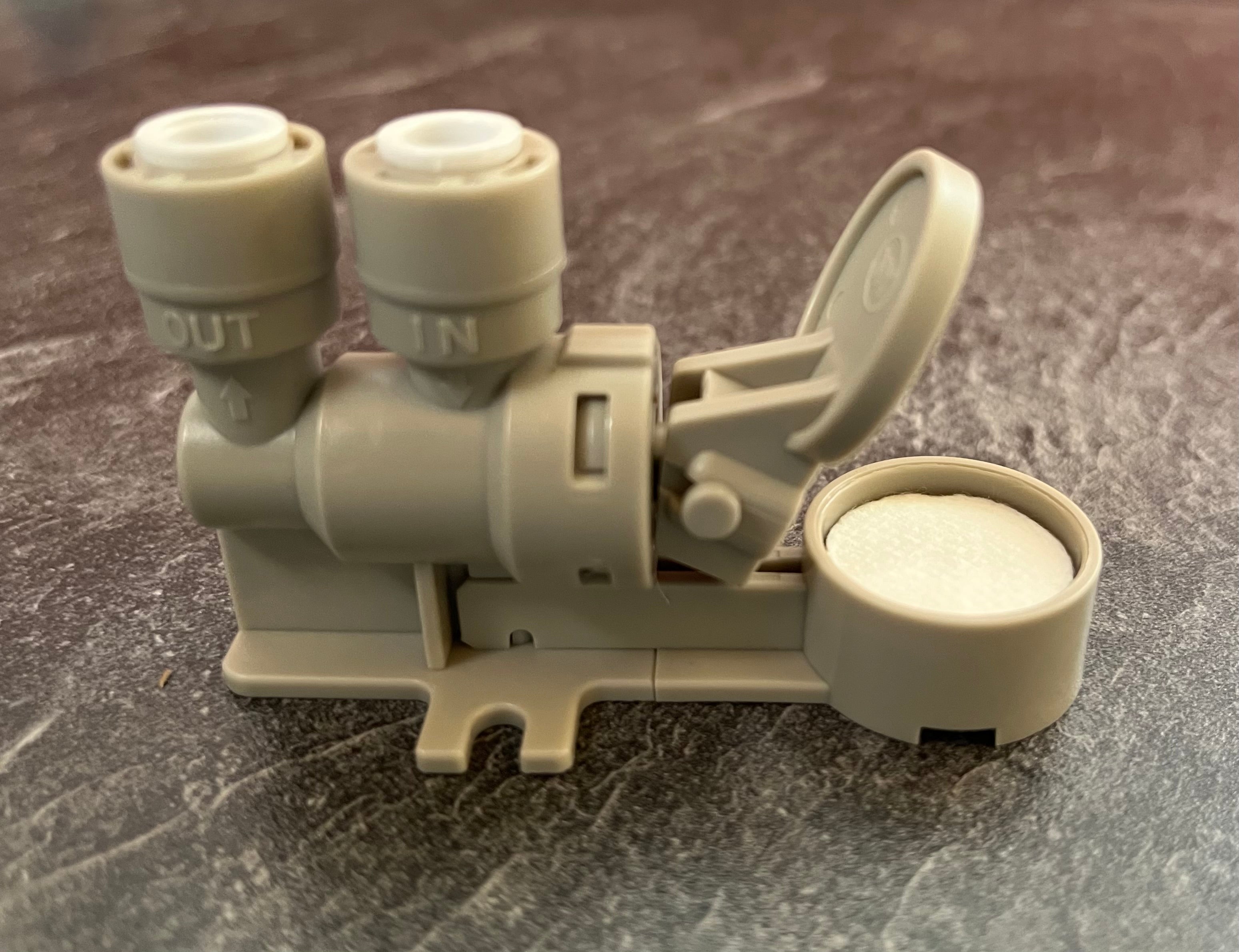 Wasserquelle Aquastop für alle RO Systeme 1/4 Zoll mit 50% Rabatt 🤝