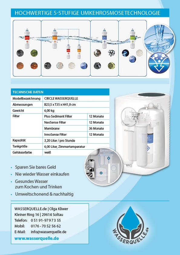 Coway Circle P-160L Wasserquelle💧 mit 50% Rabatt + 3 Wege Wasserhahn Premium im Wert von 240 Euro gratis dazu 🤝