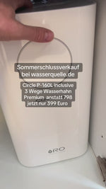 Laden und Abspielen von Videos im Galerie-Viewer, Coway Circle P-160L Wasserquelle💧mit 50% Rabatt als Sommerschlussverkauf ( bis zum 31.08.2025 ) + 3 Wege Wasserhahn Premium im Wert von 240 Euro gratis dazu 🤝
