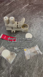 Laden und Abspielen von Videos im Galerie-Viewer, Wasserquelle Aquastop für alle RO Systeme 1/4 Zoll mit 50% Rabatt 🤝
