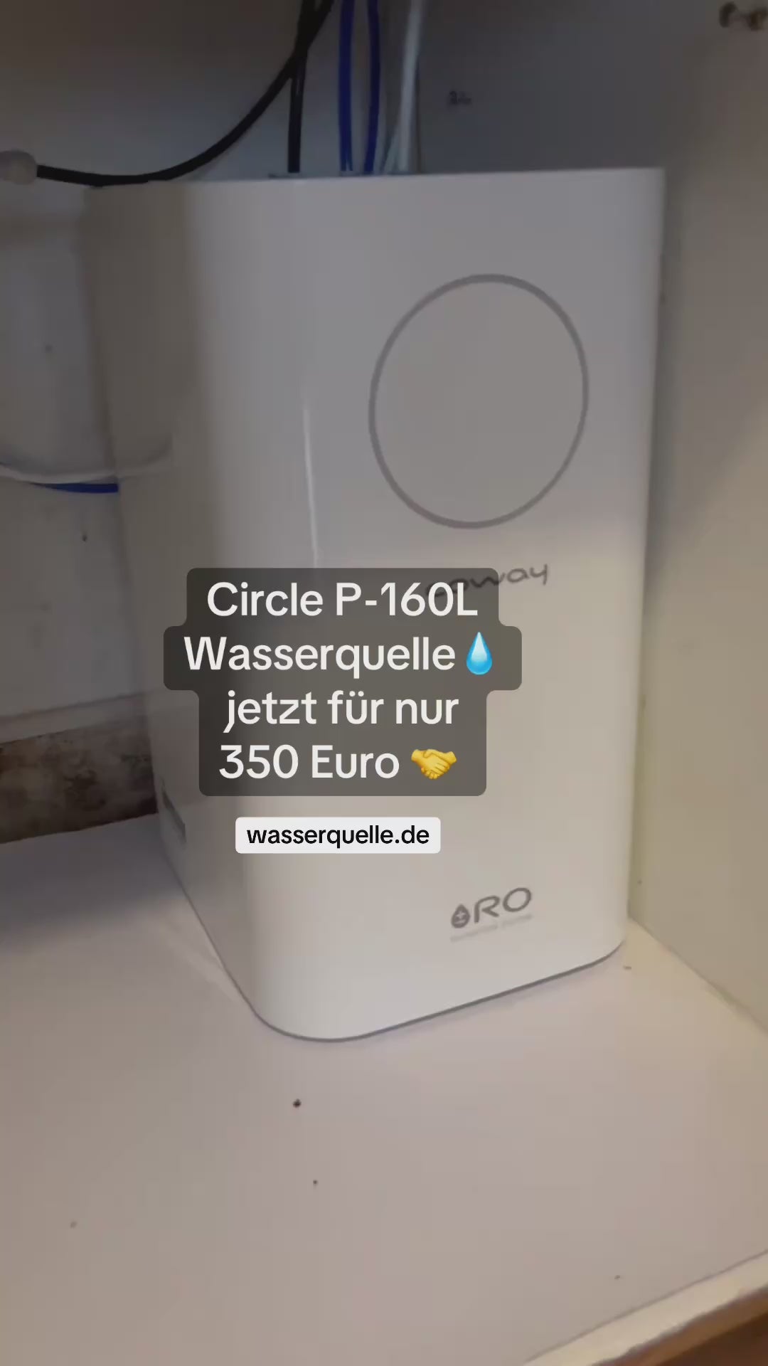 Coway Circle P-160L Wasserquelle💧 mit 50% Rabatt + 3 Wege Wasserhahn Premium im Wert von 240 Euro gratis dazu 🤝