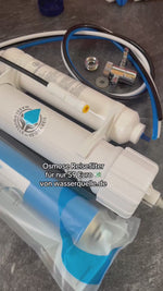 Laden und Abspielen von Videos im Galerie-Viewer, Umkehrosmosefilter als Reisefilter mit Vontron Membrane 75 GPD plus Zubehör
