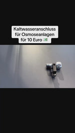 Laden und Abspielen von Videos im Galerie-Viewer, Kaltwasseranschluss für Osmoseanlagen 3/8 Zoll auf 1/4
