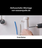 Laden und Abspielen von Videos im Galerie-Viewer, Abflussschelle, Anbohrschelle, Anschlusschelle, Rohrschelle, Abwasserschelle für Osmoseanlage mit 50% Rabatt / 1/4 Zoll (für 6,35 mm Schlauch) mit Steckverbindung für alle Umkehrosmosefilter
