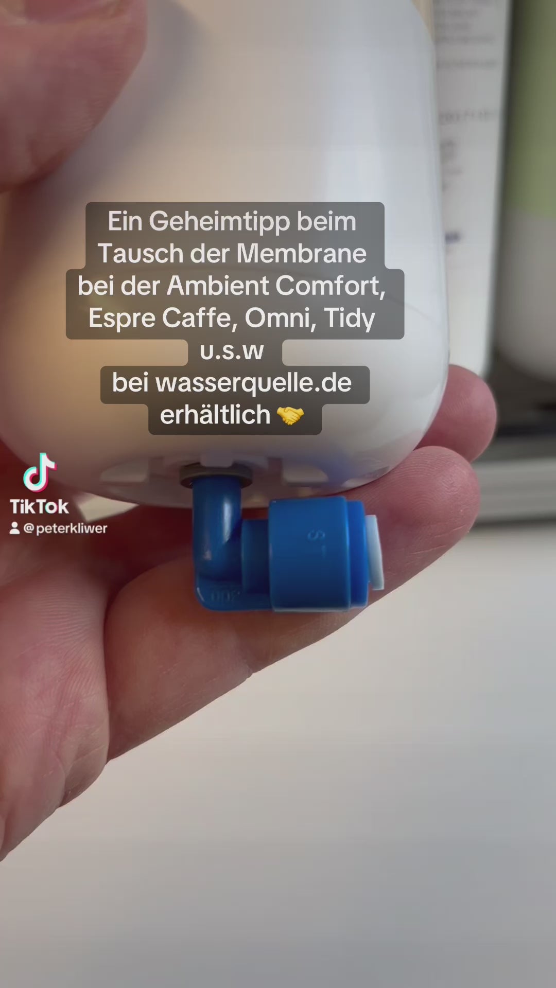 Abflussreduzierer für Ambient Comfort, Omni, Espre Caffe, Tidy usw.