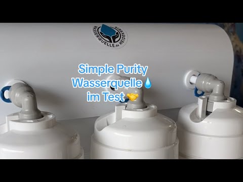 Filtersatz für Simple Purity Wasserquelle 💧