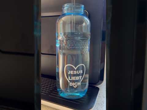 0,5 L Flasche BPA frei aus Tritan ( Kavodrink ) mit Liebesbotschaft " Jesus liebt dich " 🫶🕊️🙏