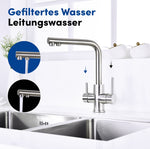 Lade das Bild in den Galerie-Viewer, 3 Wege Wasserhahn Slim Line
