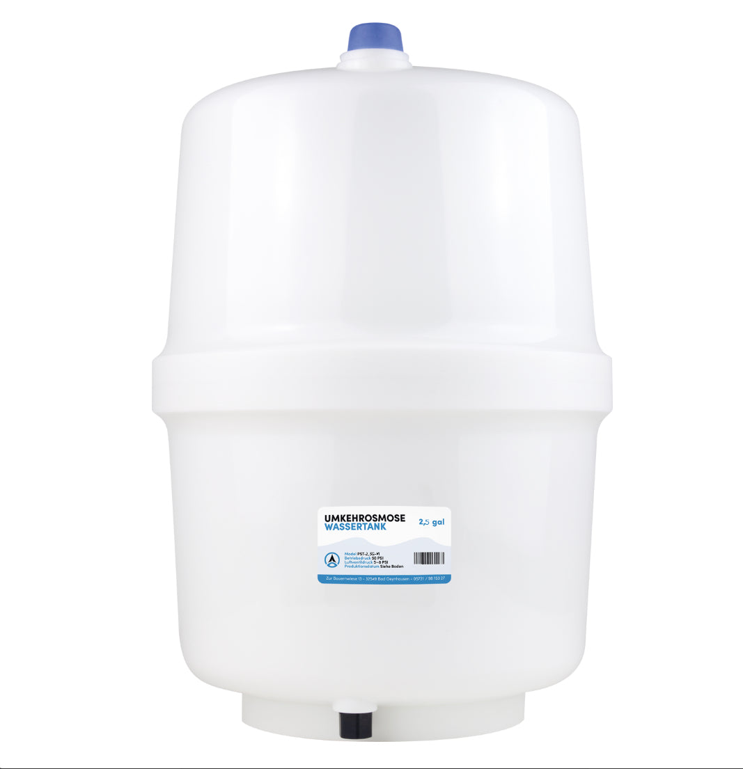 2,5 G Wassertank ( ca. 6 Liter Volumen )