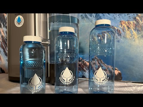 Tritan - Trinkflaschen Set ohne Weichmacher 💪 (BPA frei) mit weißem Deckel